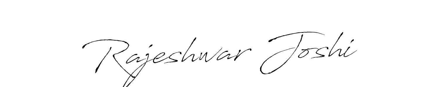 How to make Rajeshwar Joshi signature? Antro_Vectra is a professional autograph style. Create handwritten signature for Rajeshwar Joshi name. Rajeshwar Joshi signature style 6 images and pictures png