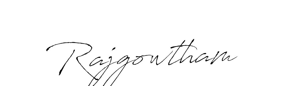 Use a signature maker to create a handwritten signature online. With this signature software, you can design (Antro_Vectra) your own signature for name Rajgowtham. Rajgowtham signature style 6 images and pictures png