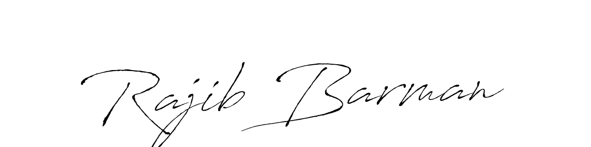 Design your own signature with our free online signature maker. With this signature software, you can create a handwritten (Antro_Vectra) signature for name Rajib Barman. Rajib Barman signature style 6 images and pictures png