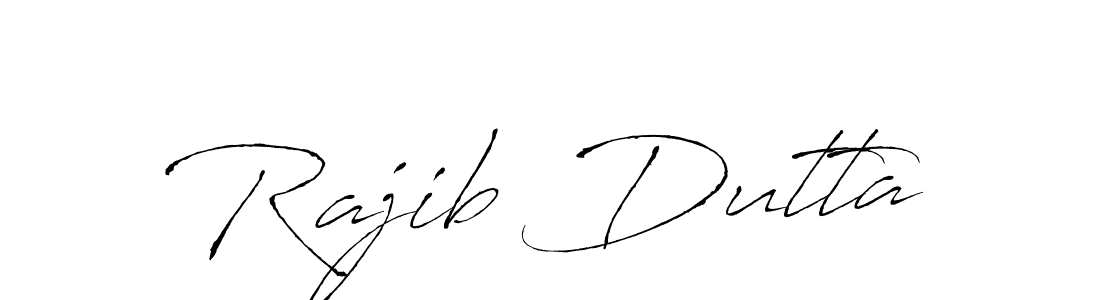 How to make Rajib Dutta name signature. Use Antro_Vectra style for creating short signs online. This is the latest handwritten sign. Rajib Dutta signature style 6 images and pictures png