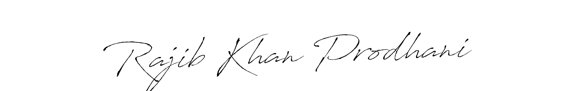 Use a signature maker to create a handwritten signature online. With this signature software, you can design (Antro_Vectra) your own signature for name Rajib Khan Prodhani. Rajib Khan Prodhani signature style 6 images and pictures png