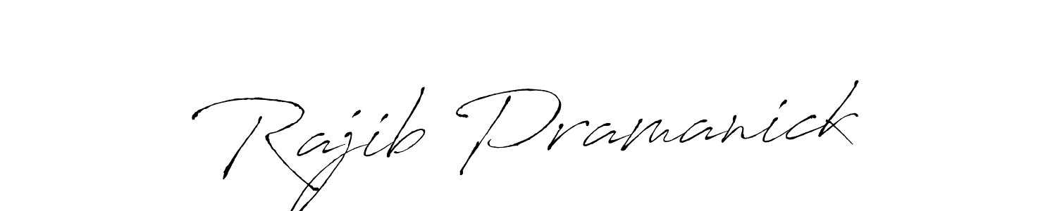 Create a beautiful signature design for name Rajib Pramanick. With this signature (Antro_Vectra) fonts, you can make a handwritten signature for free. Rajib Pramanick signature style 6 images and pictures png