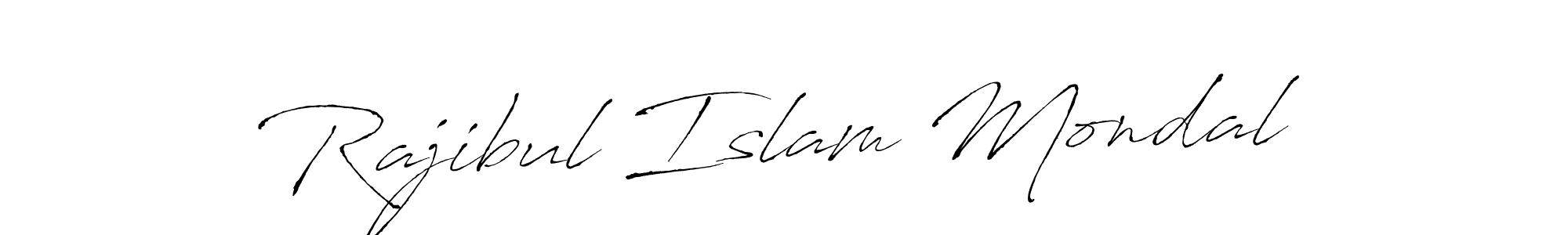 Design your own signature with our free online signature maker. With this signature software, you can create a handwritten (Antro_Vectra) signature for name Rajibul Islam Mondal. Rajibul Islam Mondal signature style 6 images and pictures png
