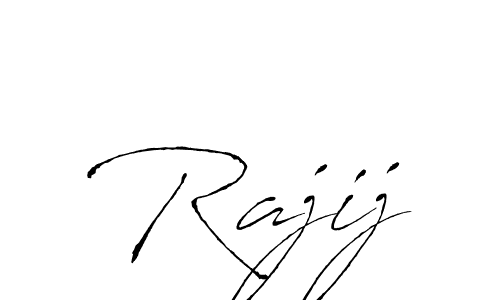 Make a beautiful signature design for name Rajij. With this signature (Antro_Vectra) style, you can create a handwritten signature for free. Rajij signature style 6 images and pictures png