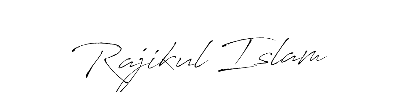 It looks lik you need a new signature style for name Rajikul Islam. Design unique handwritten (Antro_Vectra) signature with our free signature maker in just a few clicks. Rajikul Islam signature style 6 images and pictures png