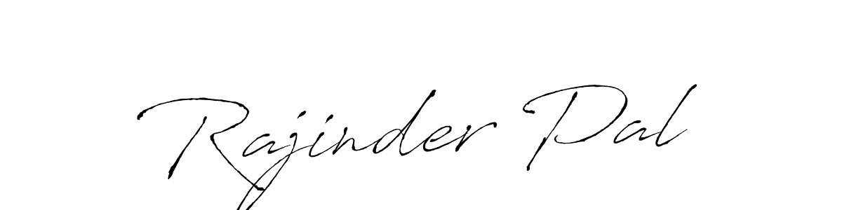 Make a beautiful signature design for name Rajinder Pal. With this signature (Antro_Vectra) style, you can create a handwritten signature for free. Rajinder Pal signature style 6 images and pictures png