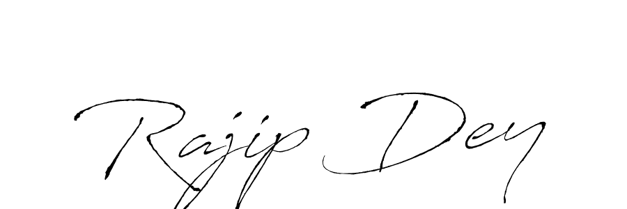 How to make Rajip Dey signature? Antro_Vectra is a professional autograph style. Create handwritten signature for Rajip Dey name. Rajip Dey signature style 6 images and pictures png