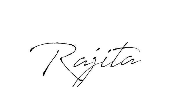 How to make Rajita signature? Antro_Vectra is a professional autograph style. Create handwritten signature for Rajita name. Rajita signature style 6 images and pictures png