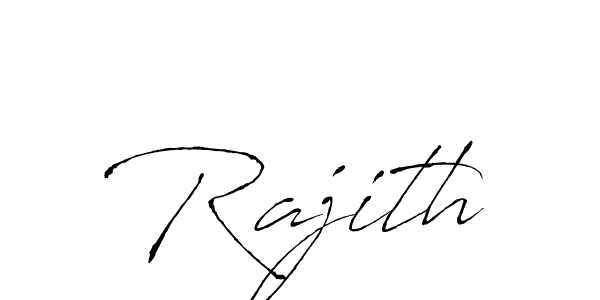 if you are searching for the best signature style for your name Rajith. so please give up your signature search. here we have designed multiple signature styles  using Antro_Vectra. Rajith signature style 6 images and pictures png