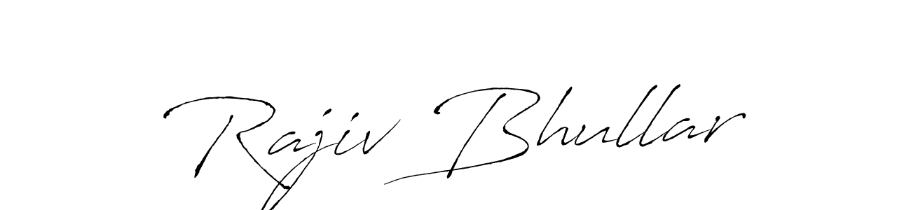 Use a signature maker to create a handwritten signature online. With this signature software, you can design (Antro_Vectra) your own signature for name Rajiv Bhullar. Rajiv Bhullar signature style 6 images and pictures png