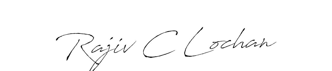 The best way (Antro_Vectra) to make a short signature is to pick only two or three words in your name. The name Rajiv C Lochan include a total of six letters. For converting this name. Rajiv C Lochan signature style 6 images and pictures png