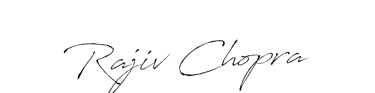 Design your own signature with our free online signature maker. With this signature software, you can create a handwritten (Antro_Vectra) signature for name Rajiv Chopra. Rajiv Chopra signature style 6 images and pictures png