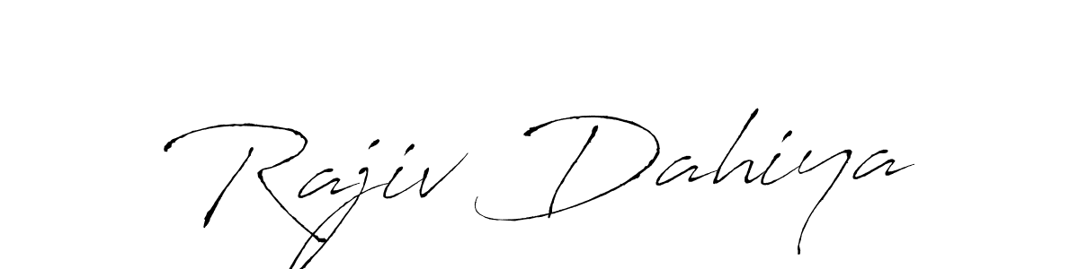 How to make Rajiv Dahiya signature? Antro_Vectra is a professional autograph style. Create handwritten signature for Rajiv Dahiya name. Rajiv Dahiya signature style 6 images and pictures png