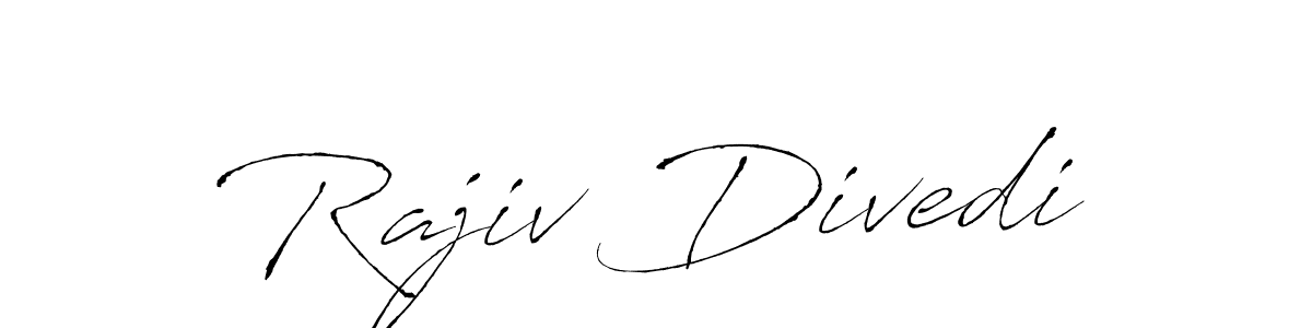 Design your own signature with our free online signature maker. With this signature software, you can create a handwritten (Antro_Vectra) signature for name Rajiv Divedi. Rajiv Divedi signature style 6 images and pictures png