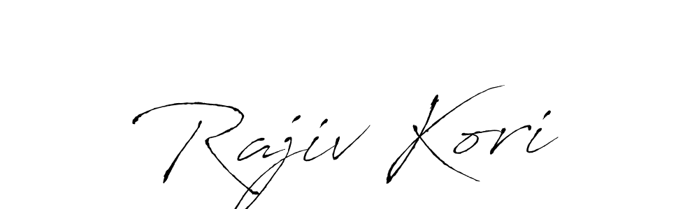 It looks lik you need a new signature style for name Rajiv Kori. Design unique handwritten (Antro_Vectra) signature with our free signature maker in just a few clicks. Rajiv Kori signature style 6 images and pictures png