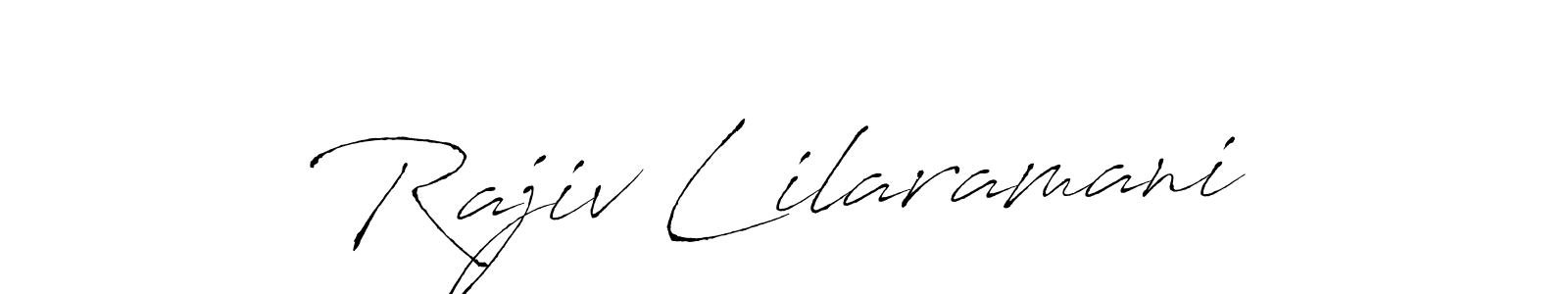 Make a beautiful signature design for name Rajiv Lilaramani. Use this online signature maker to create a handwritten signature for free. Rajiv Lilaramani signature style 6 images and pictures png