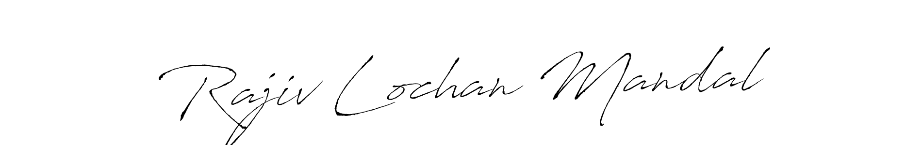How to make Rajiv Lochan Mandal name signature. Use Antro_Vectra style for creating short signs online. This is the latest handwritten sign. Rajiv Lochan Mandal signature style 6 images and pictures png