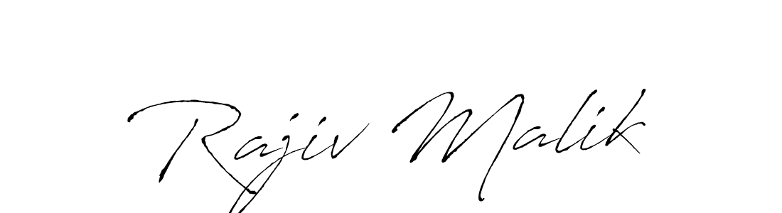 Also we have Rajiv Malik name is the best signature style. Create professional handwritten signature collection using Antro_Vectra autograph style. Rajiv Malik signature style 6 images and pictures png