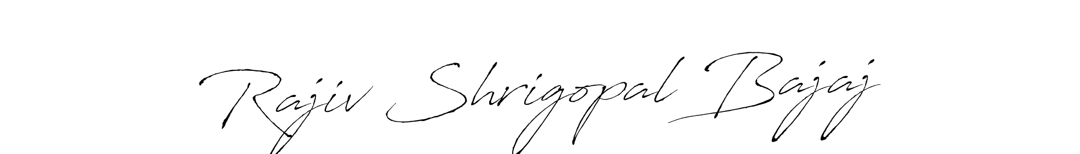 The best way (Antro_Vectra) to make a short signature is to pick only two or three words in your name. The name Rajiv Shrigopal Bajaj include a total of six letters. For converting this name. Rajiv Shrigopal Bajaj signature style 6 images and pictures png