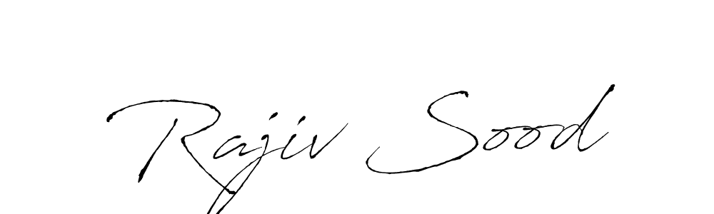 if you are searching for the best signature style for your name Rajiv Sood. so please give up your signature search. here we have designed multiple signature styles  using Antro_Vectra. Rajiv Sood signature style 6 images and pictures png