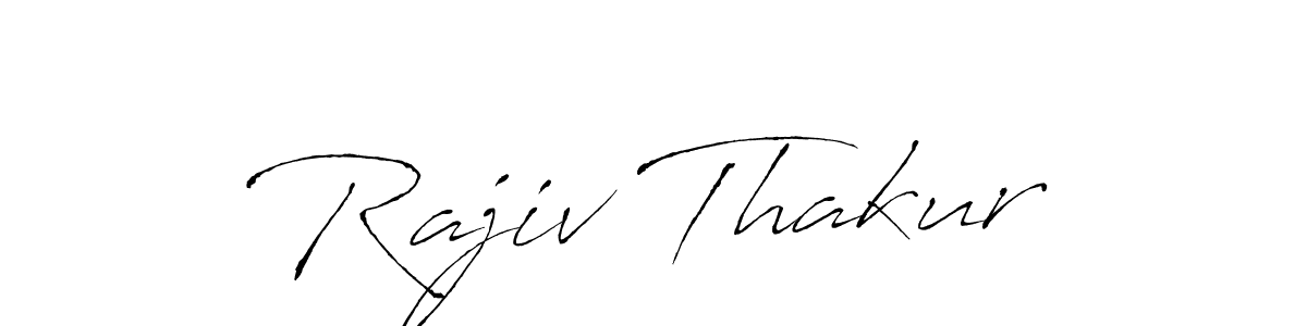 Rajiv Thakur stylish signature style. Best Handwritten Sign (Antro_Vectra) for my name. Handwritten Signature Collection Ideas for my name Rajiv Thakur. Rajiv Thakur signature style 6 images and pictures png