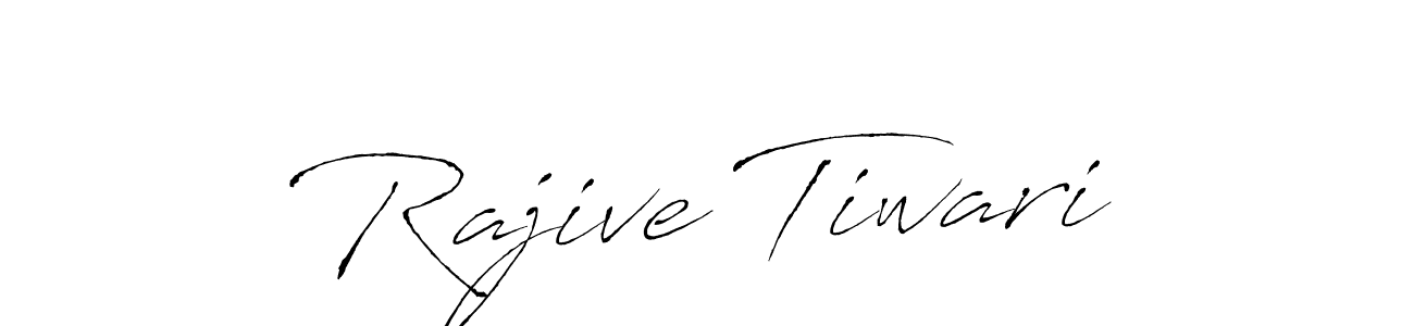 Use a signature maker to create a handwritten signature online. With this signature software, you can design (Antro_Vectra) your own signature for name Rajive Tiwari. Rajive Tiwari signature style 6 images and pictures png