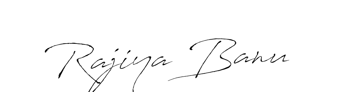 Antro_Vectra is a professional signature style that is perfect for those who want to add a touch of class to their signature. It is also a great choice for those who want to make their signature more unique. Get Rajiya Banu name to fancy signature for free. Rajiya Banu signature style 6 images and pictures png