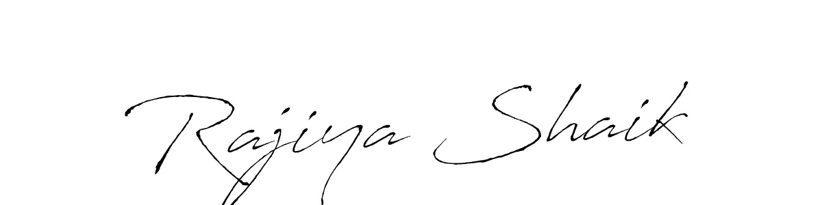 Antro_Vectra is a professional signature style that is perfect for those who want to add a touch of class to their signature. It is also a great choice for those who want to make their signature more unique. Get Rajiya Shaik name to fancy signature for free. Rajiya Shaik signature style 6 images and pictures png