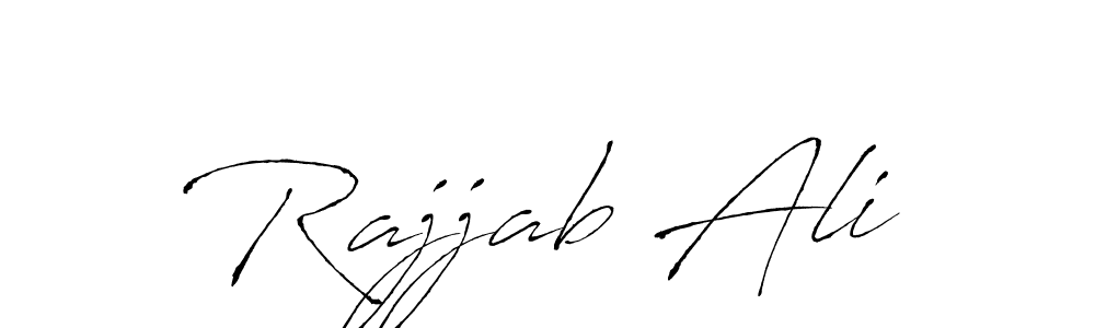 The best way (Antro_Vectra) to make a short signature is to pick only two or three words in your name. The name Rajjab Ali include a total of six letters. For converting this name. Rajjab Ali signature style 6 images and pictures png