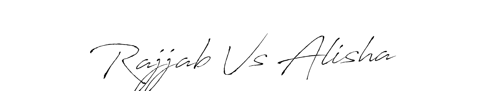 You should practise on your own different ways (Antro_Vectra) to write your name (Rajjab Vs Alisha) in signature. don't let someone else do it for you. Rajjab Vs Alisha signature style 6 images and pictures png