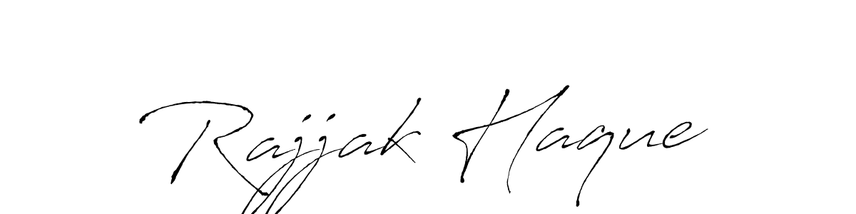 It looks lik you need a new signature style for name Rajjak Haque. Design unique handwritten (Antro_Vectra) signature with our free signature maker in just a few clicks. Rajjak Haque signature style 6 images and pictures png