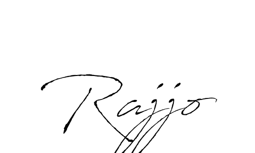 You should practise on your own different ways (Antro_Vectra) to write your name (Rajjo) in signature. don't let someone else do it for you. Rajjo signature style 6 images and pictures png