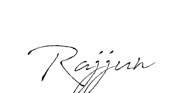 How to make Rajjun signature? Antro_Vectra is a professional autograph style. Create handwritten signature for Rajjun name. Rajjun signature style 6 images and pictures png