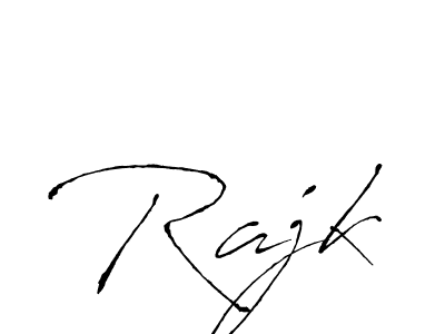 Create a beautiful signature design for name Rajk. With this signature (Antro_Vectra) fonts, you can make a handwritten signature for free. Rajk signature style 6 images and pictures png