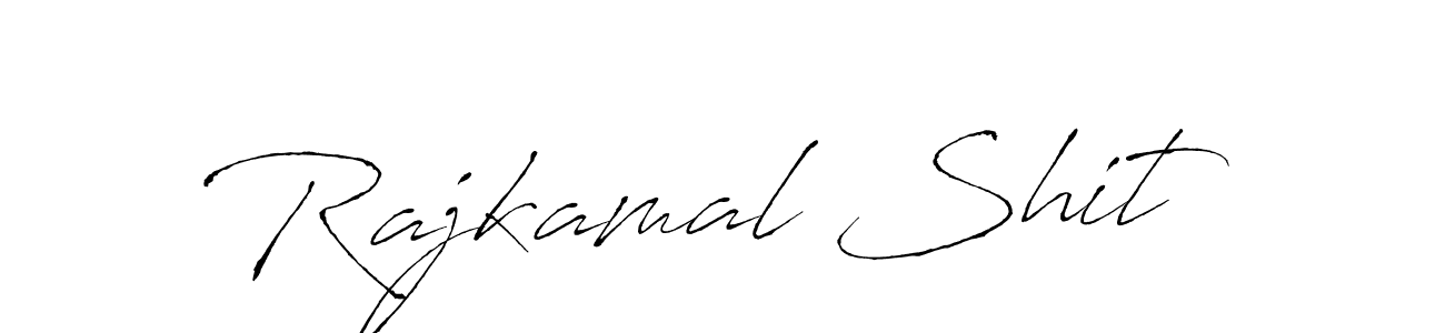 Use a signature maker to create a handwritten signature online. With this signature software, you can design (Antro_Vectra) your own signature for name Rajkamal Shit. Rajkamal Shit signature style 6 images and pictures png