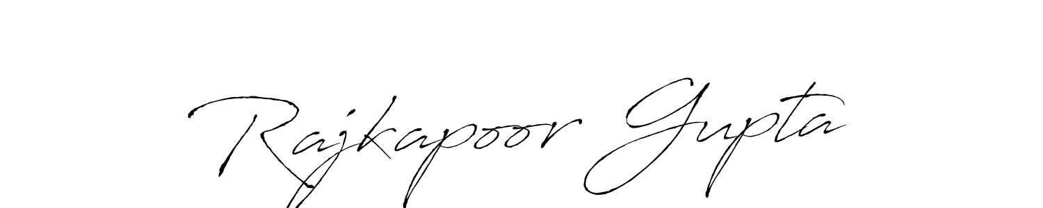 Use a signature maker to create a handwritten signature online. With this signature software, you can design (Antro_Vectra) your own signature for name Rajkapoor Gupta. Rajkapoor Gupta signature style 6 images and pictures png