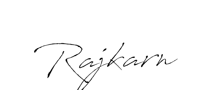 Make a beautiful signature design for name Rajkarn. With this signature (Antro_Vectra) style, you can create a handwritten signature for free. Rajkarn signature style 6 images and pictures png