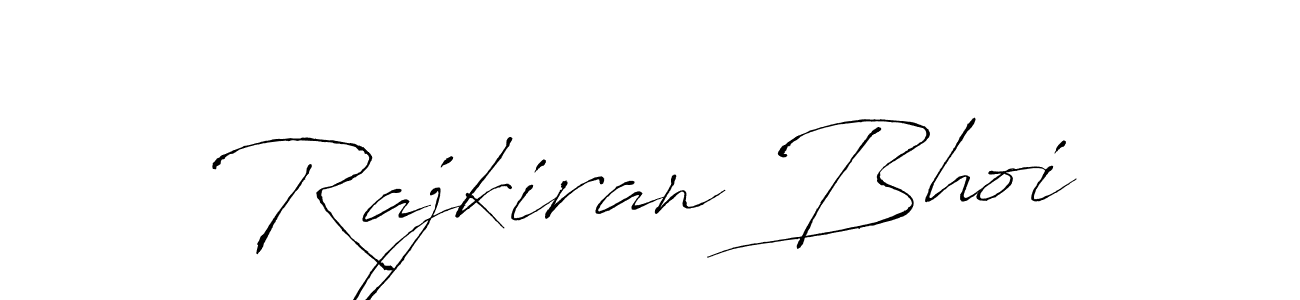 It looks lik you need a new signature style for name Rajkiran Bhoi. Design unique handwritten (Antro_Vectra) signature with our free signature maker in just a few clicks. Rajkiran Bhoi signature style 6 images and pictures png