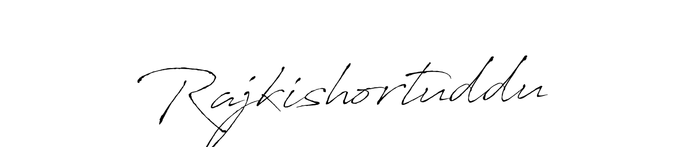 Rajkishortuddu stylish signature style. Best Handwritten Sign (Antro_Vectra) for my name. Handwritten Signature Collection Ideas for my name Rajkishortuddu. Rajkishortuddu signature style 6 images and pictures png