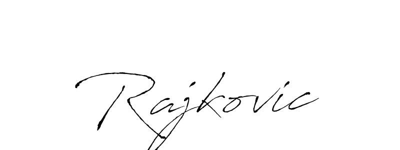 You should practise on your own different ways (Antro_Vectra) to write your name (Rajkovic) in signature. don't let someone else do it for you. Rajkovic signature style 6 images and pictures png