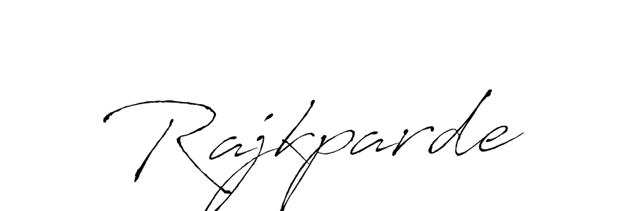 Create a beautiful signature design for name Rajkparde. With this signature (Antro_Vectra) fonts, you can make a handwritten signature for free. Rajkparde signature style 6 images and pictures png