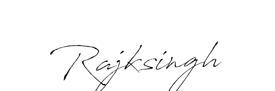 How to make Rajksingh signature? Antro_Vectra is a professional autograph style. Create handwritten signature for Rajksingh name. Rajksingh signature style 6 images and pictures png