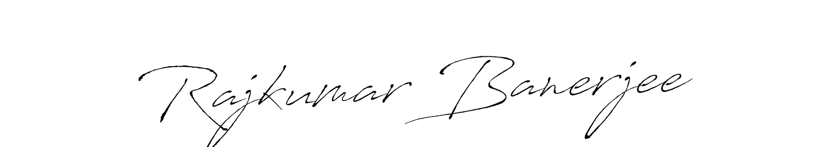 Use a signature maker to create a handwritten signature online. With this signature software, you can design (Antro_Vectra) your own signature for name Rajkumar Banerjee. Rajkumar Banerjee signature style 6 images and pictures png