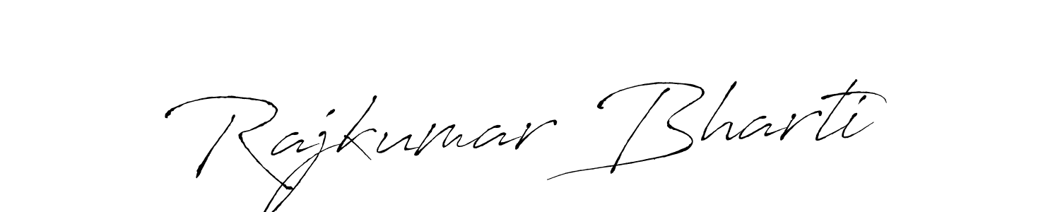 Design your own signature with our free online signature maker. With this signature software, you can create a handwritten (Antro_Vectra) signature for name Rajkumar Bharti. Rajkumar Bharti signature style 6 images and pictures png