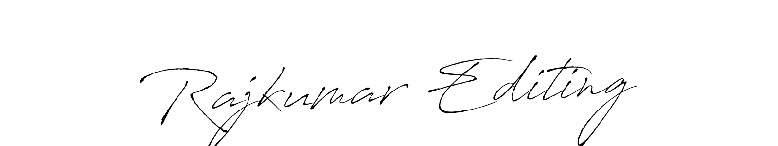 You should practise on your own different ways (Antro_Vectra) to write your name (Rajkumar Editing) in signature. don't let someone else do it for you. Rajkumar Editing signature style 6 images and pictures png