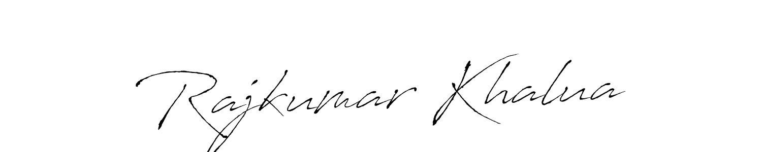 The best way (Antro_Vectra) to make a short signature is to pick only two or three words in your name. The name Rajkumar Khalua include a total of six letters. For converting this name. Rajkumar Khalua signature style 6 images and pictures png