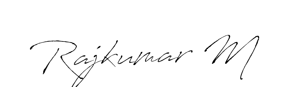 The best way (Antro_Vectra) to make a short signature is to pick only two or three words in your name. The name Rajkumar M include a total of six letters. For converting this name. Rajkumar M signature style 6 images and pictures png