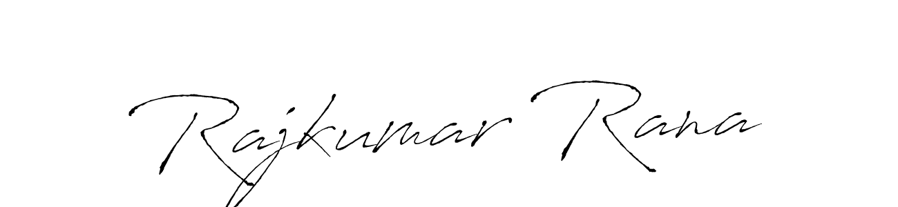 Create a beautiful signature design for name Rajkumar Rana. With this signature (Antro_Vectra) fonts, you can make a handwritten signature for free. Rajkumar Rana signature style 6 images and pictures png