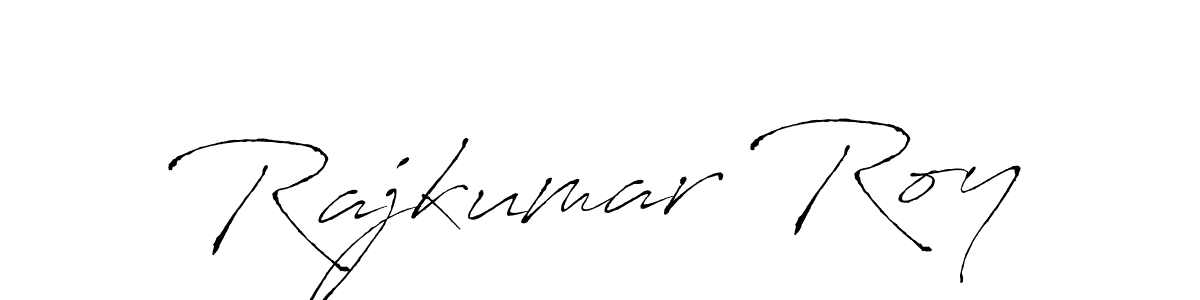 Make a beautiful signature design for name Rajkumar Roy. With this signature (Antro_Vectra) style, you can create a handwritten signature for free. Rajkumar Roy signature style 6 images and pictures png