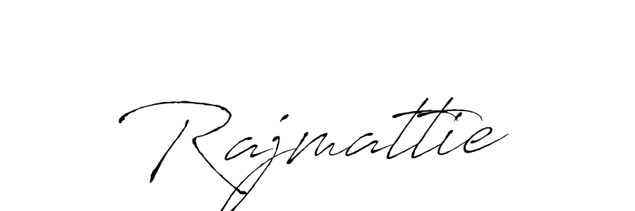 Design your own signature with our free online signature maker. With this signature software, you can create a handwritten (Antro_Vectra) signature for name Rajmattie. Rajmattie signature style 6 images and pictures png